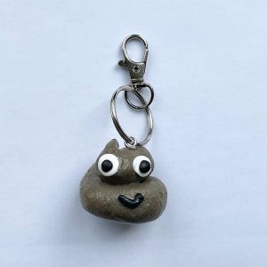 Poop Keyring