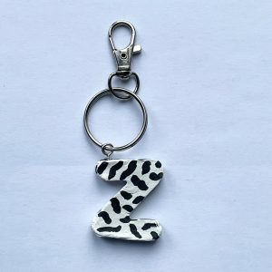Letter Z Keyring