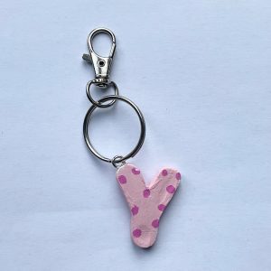 Letter Y Keyring
