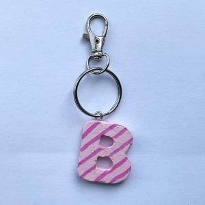 Letter B Keyring